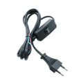 AC 220V Controller with Switch Wire for Heating Lamp and Heating Lamp for Animal Breeding EU Plug Cable
