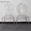 New Design Wedding and Party Furniture Factory clear Acrylic Wedding Dining Princess Bella Chair for Events