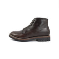 Goodyear Men's Genuine Leather for Western Boots Autumn Winter Ankle Height Lace-up Height Increasing Anti-Slippery Work Shoes
