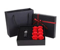 Valentine's Day Creative Lipstick Gift Box with Embossing and Matt Lamination Cardboard Folders Customizable Flower Design