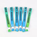 Custom Woven Party Festival Wristbands Polyester Fabric Bracelet With Nfc Tag Cheap Printed Logo Wrist Band for Event