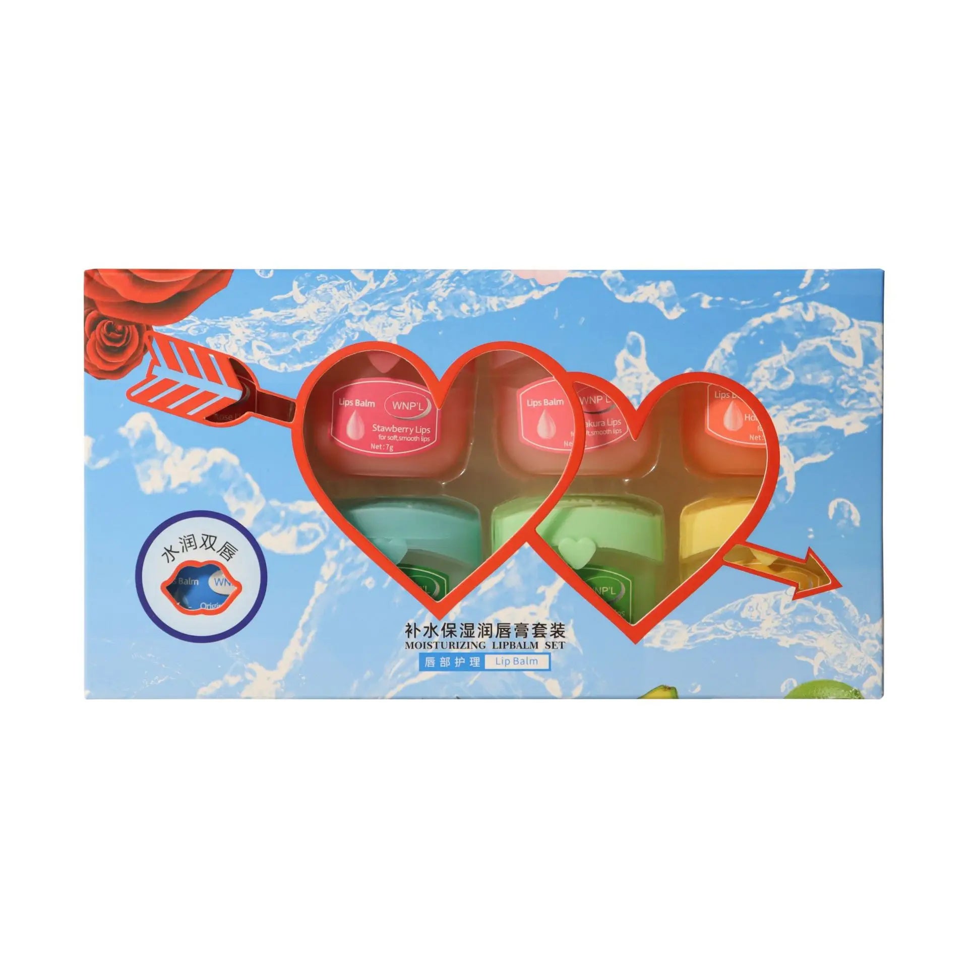 Wholesale Not Greasy Portable Deep Hydrating Lipbalm Set for Women Men Lip Primer Lipstick Base Lip Balm Set