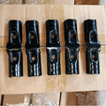 New Stock Arrival HJ-4 OD28mm Lean Pipe Fittings Pipe Clamp Metal Joint in 2.3mm Thickness for Modular System With Best Price