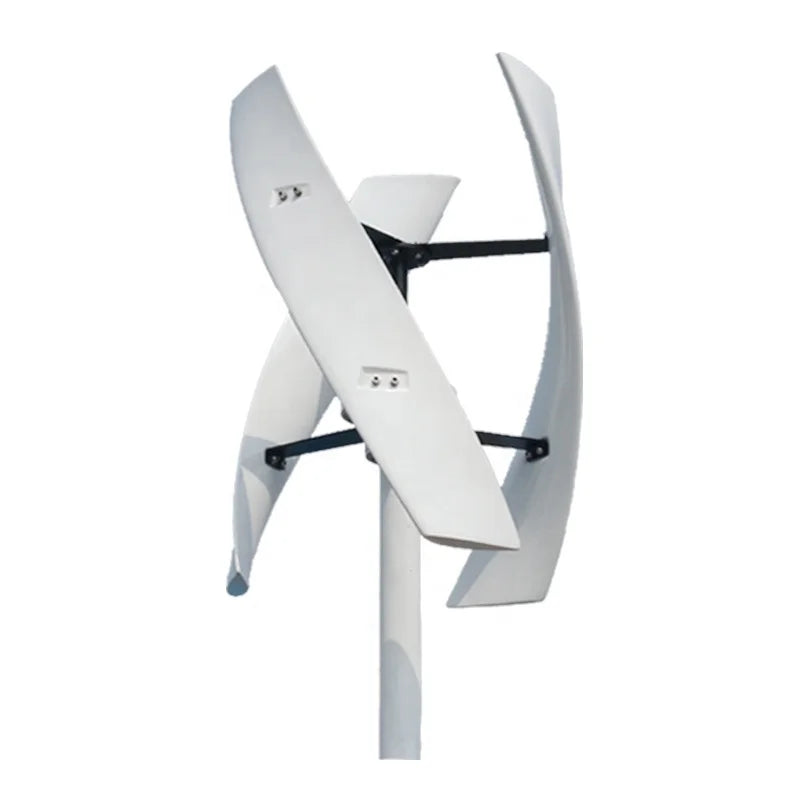 Vertical Axis 24v 48v 600w 1000w 3 Blades Coreless Wind Power Turbine Generator Permanent Magnet Generator Windkraftanlage