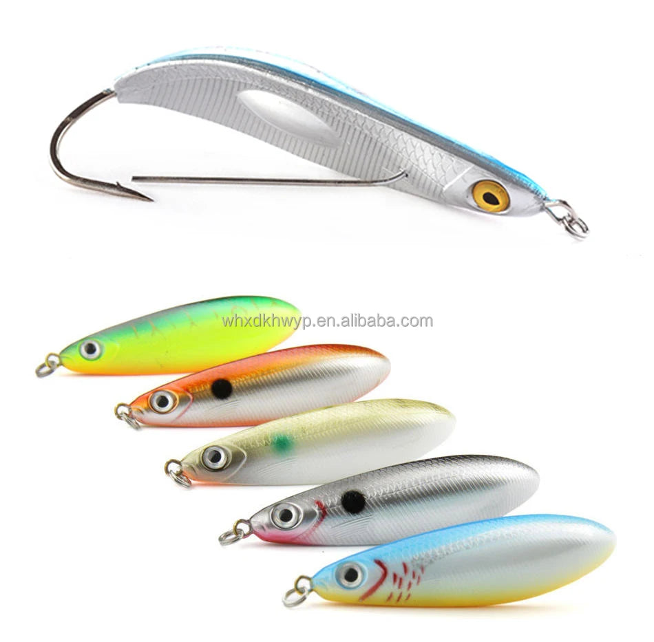 MISTER LURE Anti Grass Hook Fishing Spoon Lures 8.5cm/19.6g VIB Wobbler All Water Fishing Tackle