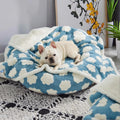 Custom Size and Color Print Pet Blanket Warm Removable and Washable for Dogs and Cats