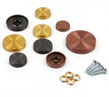 16mm 19mm 25mm Stainless Steel Decorative Acrylic Glass Cap Fixing Advertising Nail Mirror Screws