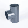 UPVC Pipe Fittings 1-1/2" Sch80 Three Way PVC Reducing Tee ISO9001 Certified Smooth High Pressure Welding Connectivity