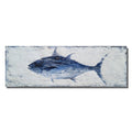 Large Modern Acrylic UV Printed Animal Tuna Fish Wall Art on Waterproof & Eco-Friendly Canvas by Yihui Arts for Home Decor