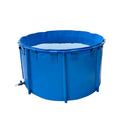 New Design Pvc Tarpaulin Fish Ponds Fish Farming Tank for Sale Pvc Plastic Fish Farm Tank