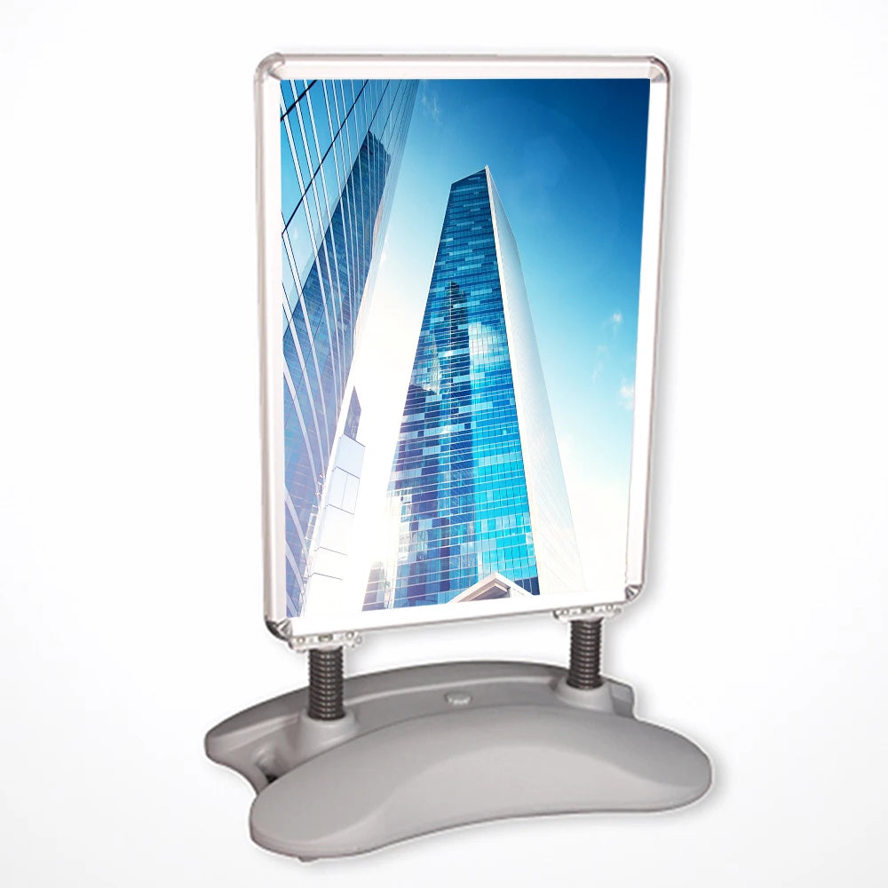 Outdoor Waterproof A-Frame Board PVC/PP Material Aluminum Frame Pavement Sign for Indoor/Outdoor A1 Advertising Poster Stand