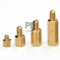 M3 PCB Column Motherboard Spacer Male Female Standoffs Board Rack Stud Hexagon Threaded Pillar Bolt Screws Hex Brass Standoff