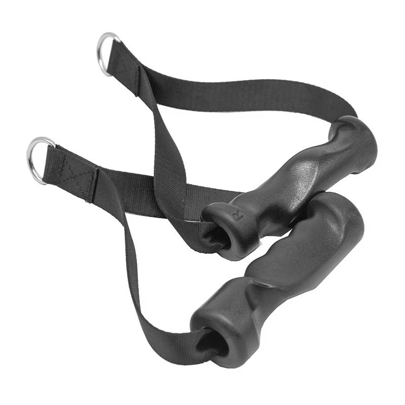 Fitness Cable Machine Attachments Gym Multi Functional Ergonomic Pulldown Exercise Handle Grip