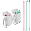 Food Grade Reusable Silicone Straws Folding Drinking Straw With Brush
