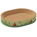 Oval New Cardboard Extra Large Size Giant Big Toy Cat Scratching Scratcher Board