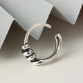 ICEBELA New Arrival Vintage Fashion Jewelry Minimalist S925 Silver Rings Knot Twisted Female Opening Ring