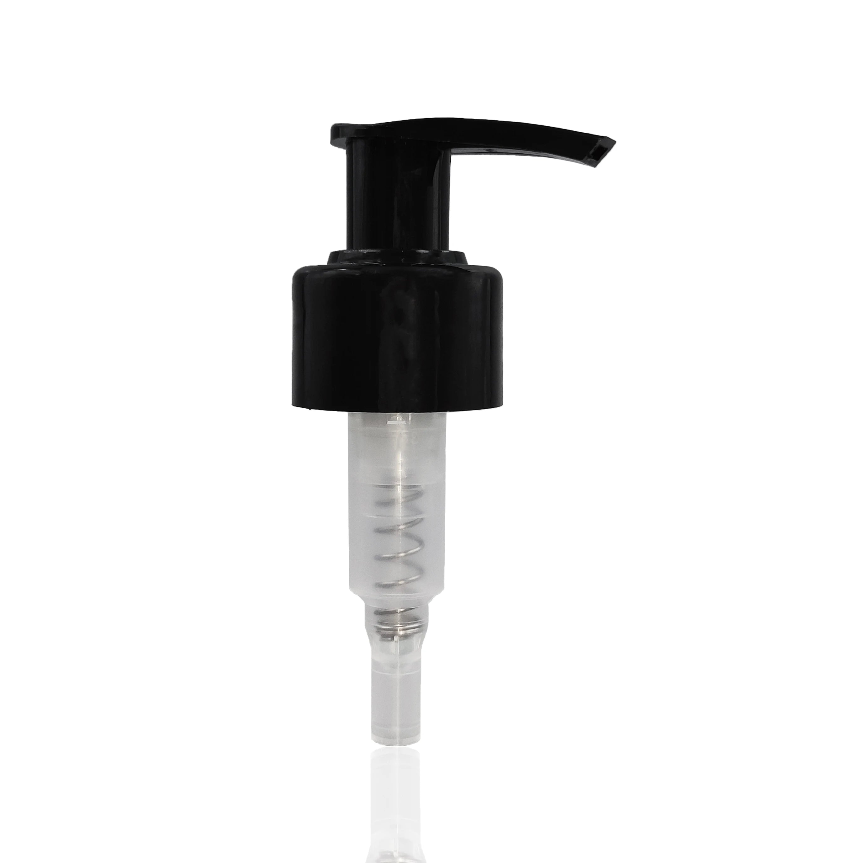 Plastic 24/410 28/410 Left-Right Lock Pump Spring Screw Non-Spill Durable Eco-Friendly Reusable Lotion Water Pump for Bottle