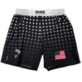 USA National Team Wrestling Shorts Side Slit Cut Hem Quick Dry and Breathable Waistband with Drawstring for Wrestler Training