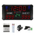 Wholesale Indoor College Club Ball Training Scoring Keeper Display Board LED Digital Basketball Scoreboard with 24s Shot Clock