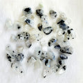 Wholesale price hot sale healing energy natural crystal dark spot white moonstone gravel