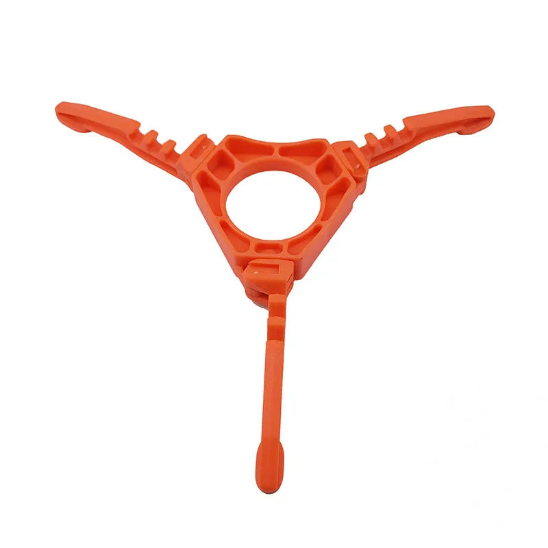 Outdoor Camping Cooking Hiking Portable Folding ABS Gas Tank Stove Stand Cartridge Tripod Bracket Base Cartridge Tools