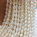 Wholesale 2-10mm Natural Freshwater Pearl Necklace Loose Round White Beads for Crystal Fashion Accessories Jewelry Making