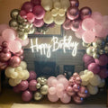 Rebow Free Design Wholesale Custom Happy Birthday Led Acrylic Neon Sign
