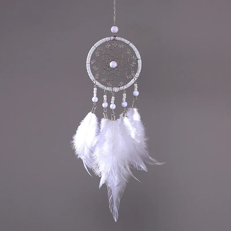 Wholesale Handmade Diy Hanging Dream Catchers with Feather