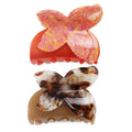 Butterfly Hair Claw 6.2cm Width Acetate Hair Brrette Clips Double Layer Design Spring Summer Hot Hair Accessories