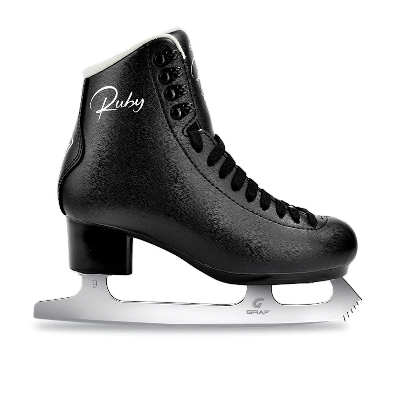 Graf U10 Figure Skates for Adults and Children PU Insole Ice Skates for Winter Entry Level Skates for Men Women