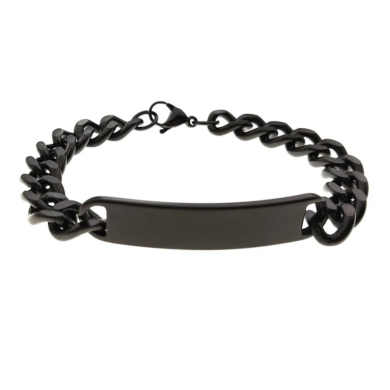 Export Hot Products Stainless Steel Non Allergy Washable Hip-hop Punk Bracelet for Man