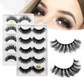 G800 5pair  Best Selling Faux Fiber Eyelash Premium 3D Silk False Eyelashes Faux Mink