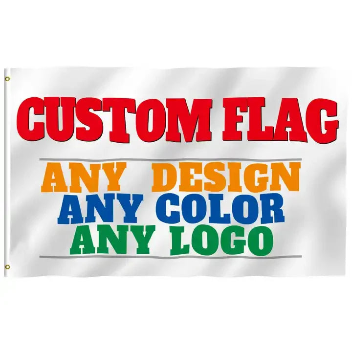 Flags with logo 3*5FTcustom Print Double-sided Polyester Nobori Flags Advertising Beach Flag