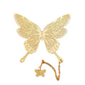 Factory Wholesale 3D Metal Animal Butterfly Bookmark Fashion Promotional Gift with Casting Technique