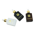 Custom Frosted Black & Brown Amber Square Rectangle Glass Dropper Bottle 30ml Eye Drop Carton