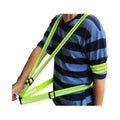 High Visibility 360Â° Reflective Safety Belt Customized Polyester Reflective Vest for Enhanced Visibility Jogging Walking Logo