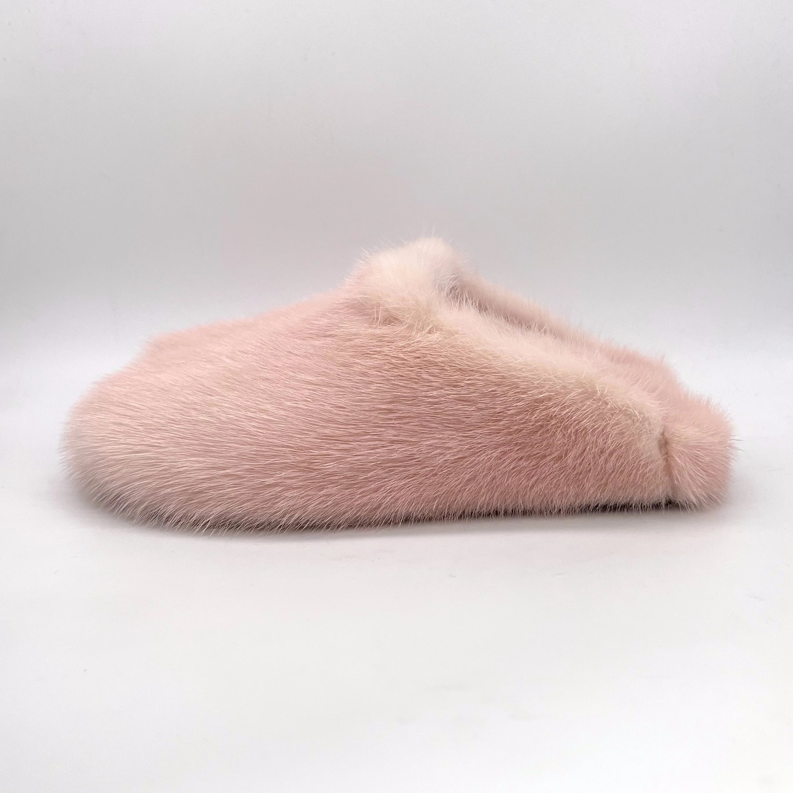 Wholesale Custom Logo Indoor Fashion Trend Slide Footwear Slipper Fox Fur Sandals China Custom Fur Slide Slipper