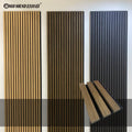 GoodSound High Density Polyester Pet Mdf Wall Decorate Sound Akupanel Oak Slat Wooden Acoustic Panels
