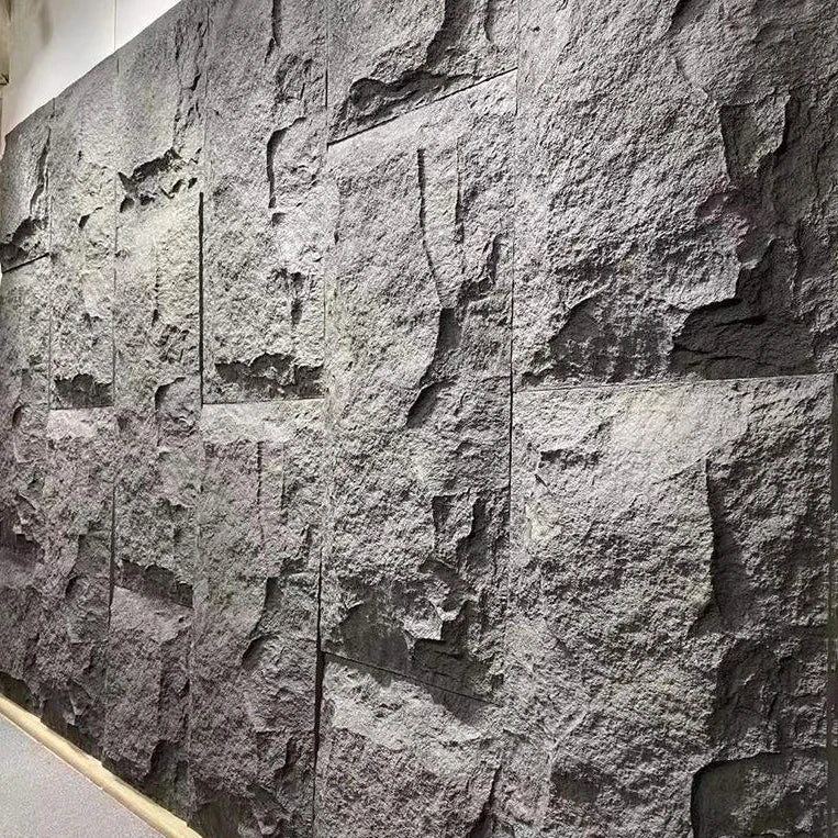 Demax Lightweight PU Stone Panel Wall Faux Polyurethane Stone Panel 3D Wall Panel Board