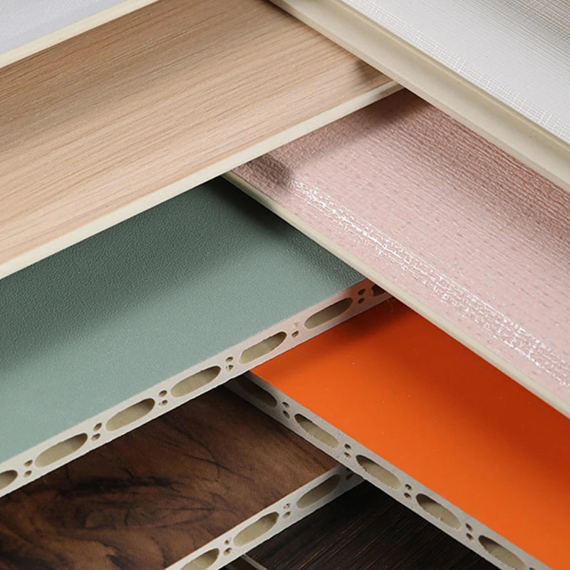 Decorative WPC Waterproof Fireproof Eco-Friendly Interior Wall Cladding Panels with Modern Design and Custom Colors