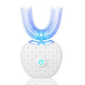 U Type 4 Modes Tooth Brush Intelligent Automatic Sonic Electric Toothbrush USB Charging Tooth Whitening Blue Light Sonic