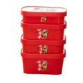 Wholesale Customization Single Wall Kraft Paper Bowl Thickened Meal Box Rectangle Food Salad Lids Take Away Food Bow