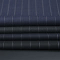 Direct Sell STOCK Worsted Merino Wool Fabric Luxury Italian Suit Fabric Wool/Polyester Fabric for Men Suit