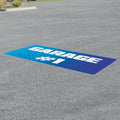 Custom Outdoor Graphic Floor Decals Printing Asphalt Sticker Advertising