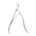 New Style Professional Nail Art Tools sharp Nail Nippers Curved Handle Tip 4mm Stainless Steel Cuticle Nail Nippers