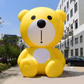 6M Custom Giant Advertising Inflatable a Big] Yellow Bear Model for Decoration Inflatable Toy Plant Inflatable Statue
