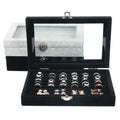 Wholesale Jewelry Plate Display Tray Flannelette Earrings Ring Box Gift Box Storage Props for Earrings Rings and Trays