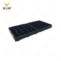 JNZ Direct Manufacturer's Modern Outdoor HDPE Black Permeable Driveway Grid Geocell Gravel Paver 330x330mm Erosion Control Slope