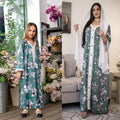 Muslim Hijab Dress Girls Kids Prayer Abaya Khimar Djellaba Children Dubai Saudi Arabia Islam Clothes Kaftan Robe