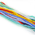 4x3mm Rondelle Shape Crystal Beads  Loose Beads for Jewelry Making